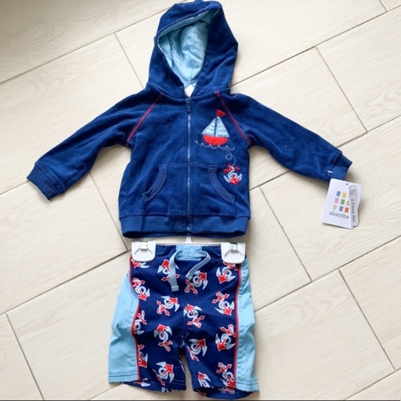 Absorba Other - Absorba Boys swim set